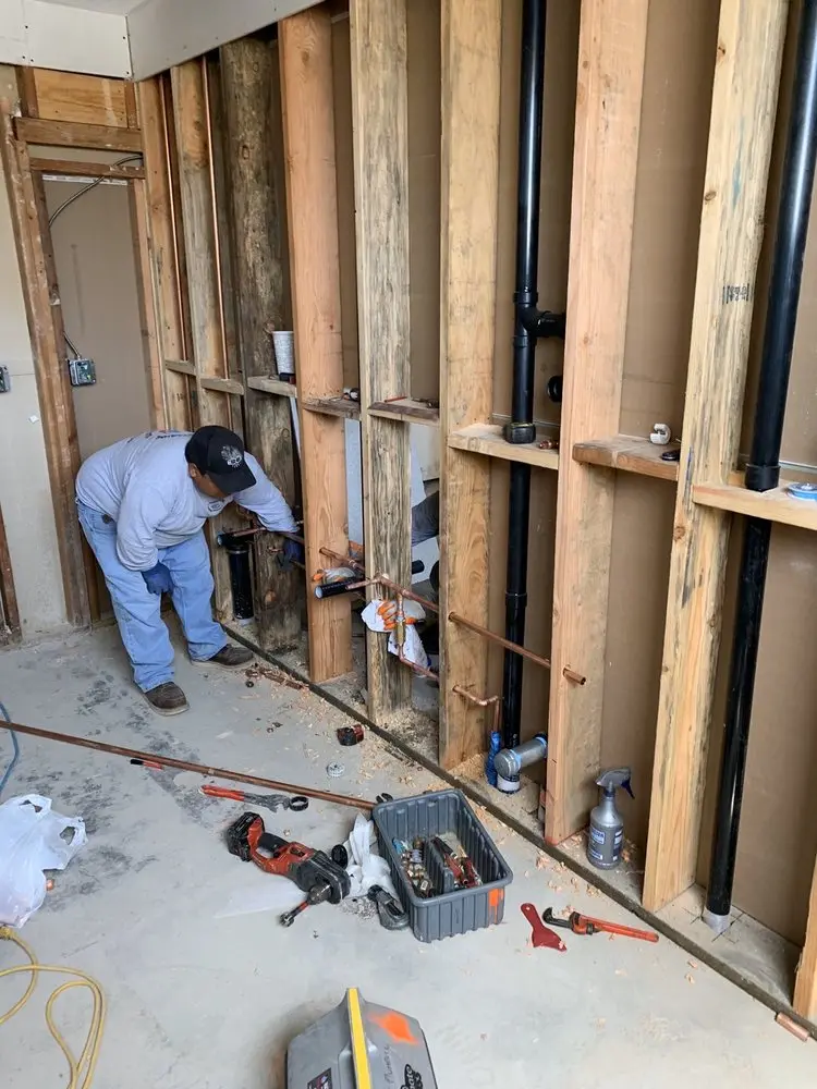 Commercial rough-in plumbing for Trenchless Sewer Repair in Peoria